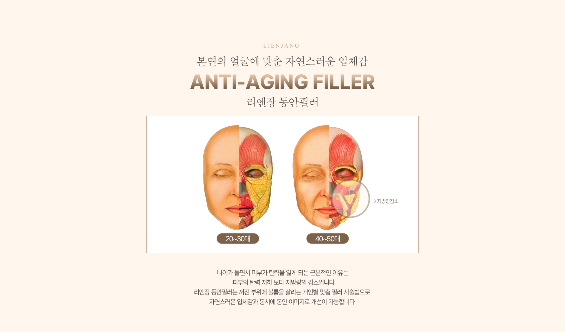 리엔장 동안필러 설명