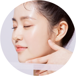 리엔장 윤곽주사 특징 3 - 밴딩마스크 착용으로 탄력 극대화